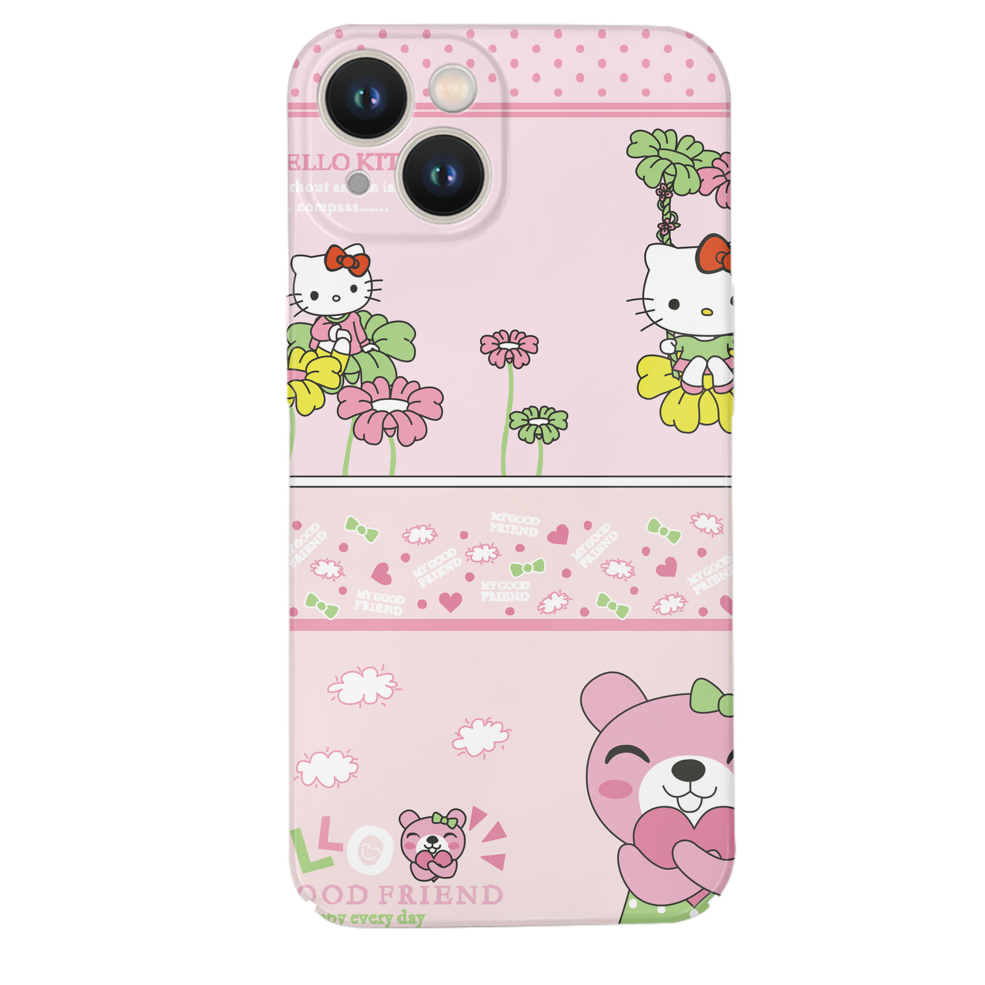 （画像用） Hello Kitty ハローキティ 【iPhone 14シリーズ対応】ハードケース